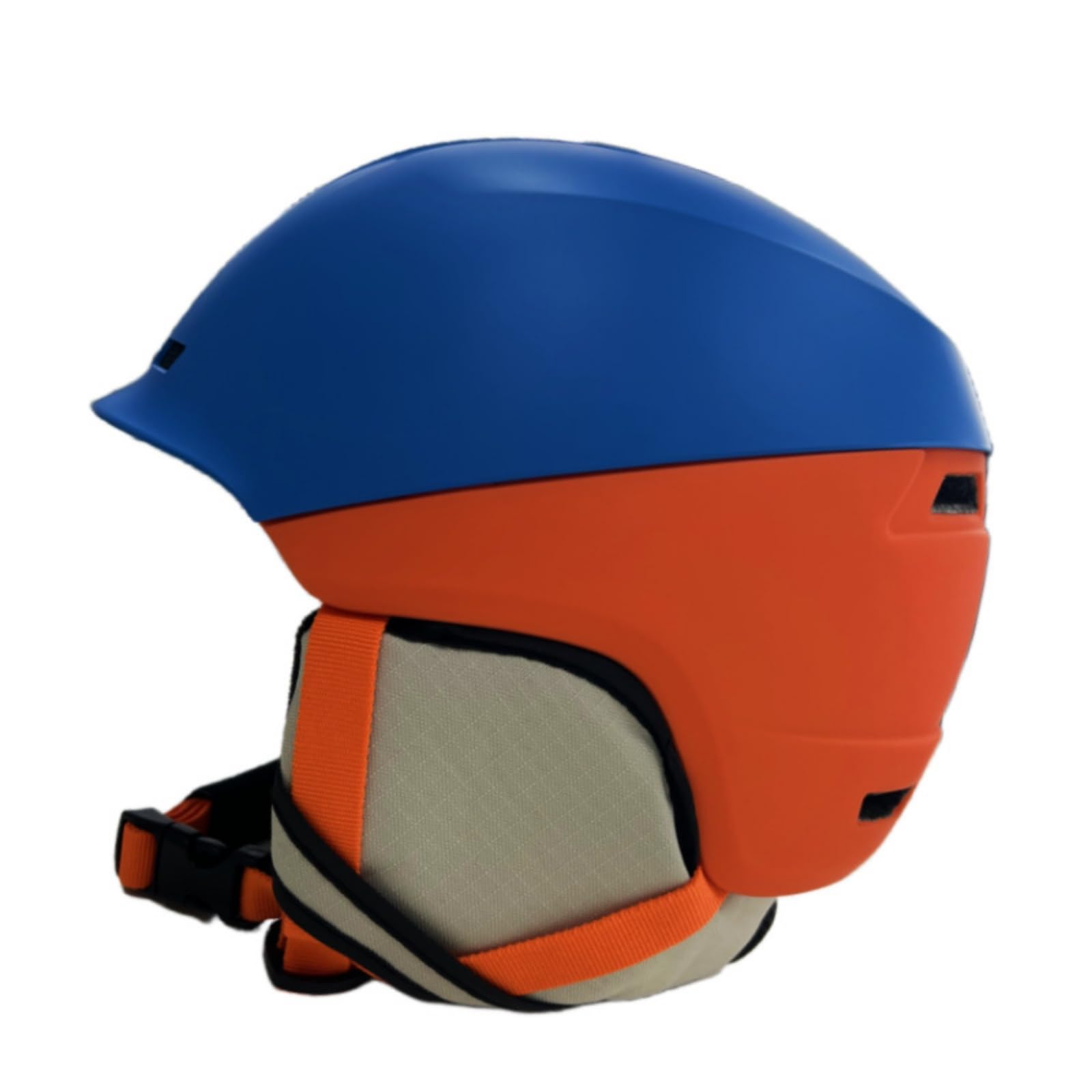 Hellery Comfortable Snow Sports Helmet | Ventilated, Ski Helmet with Chin Strap, Padded, for Skiing, Skiers, Adults, Blue, 54-58cm