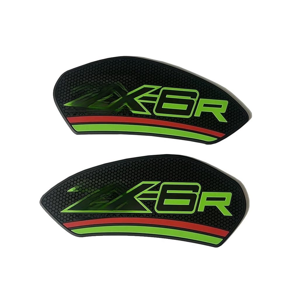 2024 Motorcycle Sticker Anti-Slip Fuel Tank Pad Side Gas Grip Traction Pads for Kawa&saki for NIN&JA ZX6R ZX-6R 2024- Fuel Traction Fuel Decal Tank