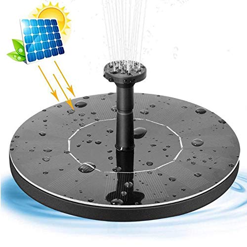HCHD 2020 New Solar Fountain Solar Water Fountain Pump For Garden Pool Pond Watering Outdoor Solar Panel Pumps Kit For Fountain