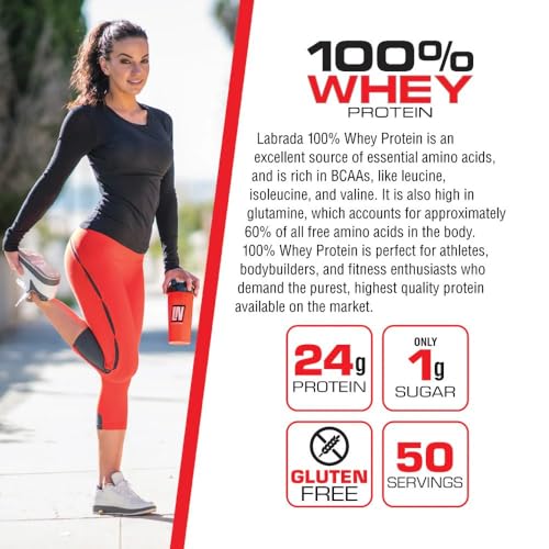 Labrada PP-0608 Nutrition 100% Whey Protein Powder thumb #2