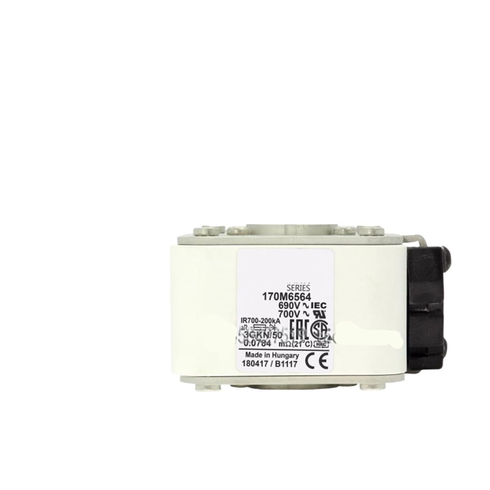 Fusible 170M6570 évite les pannes électriques industrielles