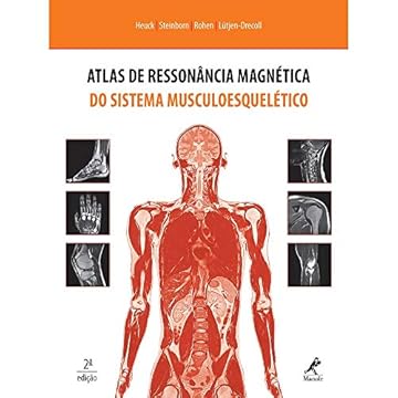 Capa do livro Atlas de ressonância magnética do sistema musculoesquelético