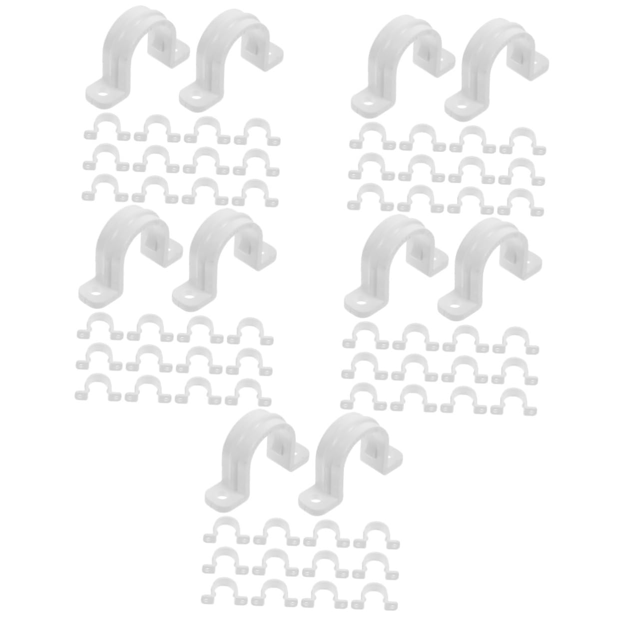 Colliers de serrage U réglables jojofuny à fixation stable pour maintenir vos tubes sans vibration