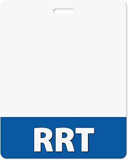 RRT Badge Buddy Rapid Response Team Horizontal Oversized Cobalt Blue Heavy Duty 1 Pc - Spill & Tear Proof - Double Sided Made in USA