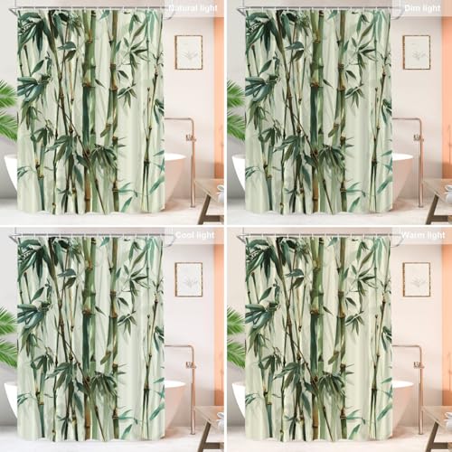 Rideau de douche grande largeur en polyester pour cabine - 7