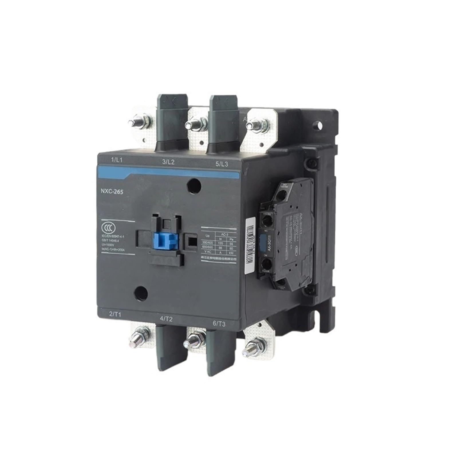 Contacteur NXC-265 triphasé pour stopper les surcharges 265A
