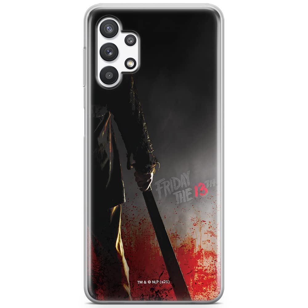 ERT GROUP mobile phone case for Samsung A32 5G original and officially Licensed Horror pattern Friday the 13th 012 optimally adapted to the shape of the mobile phone, case made of TPU