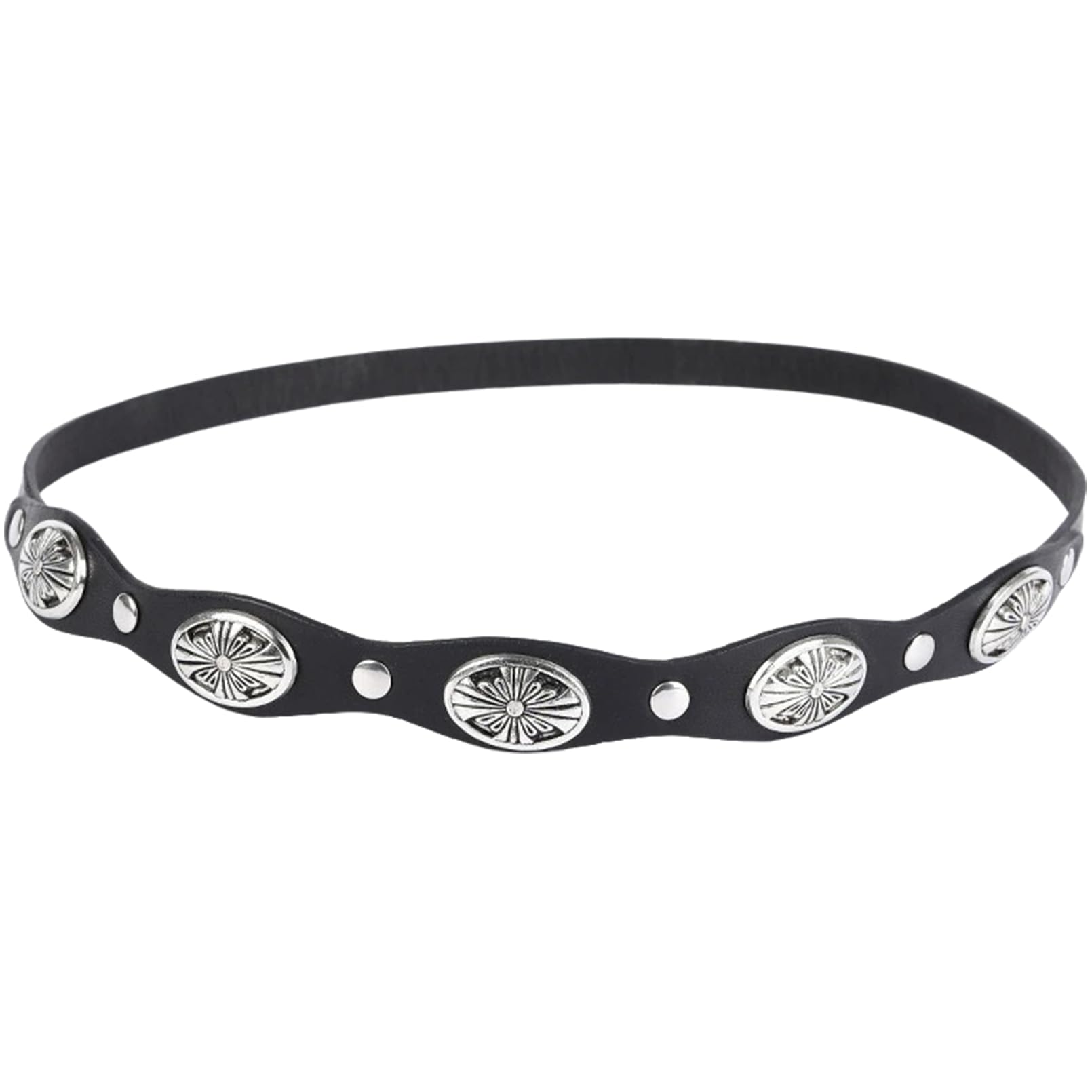 Hat Bands for Cowboy and Cowgirl Western Accesories for Men and Women Leather Style Hat Belt Band