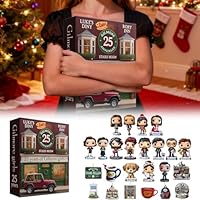 Gilmore Girls 25th Anniversary Advent Calendar 2025 - Limited Edition TV Show Box with 25 Days of Nostalgic Collectibles, Ultimate Holiday Gift for Fans (Brown)
