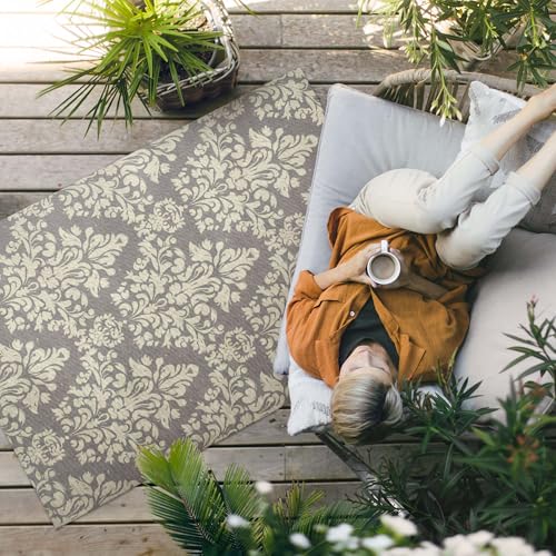 Tapis vinyle imperméable extérieur résistant décoloration 150x225 - 3