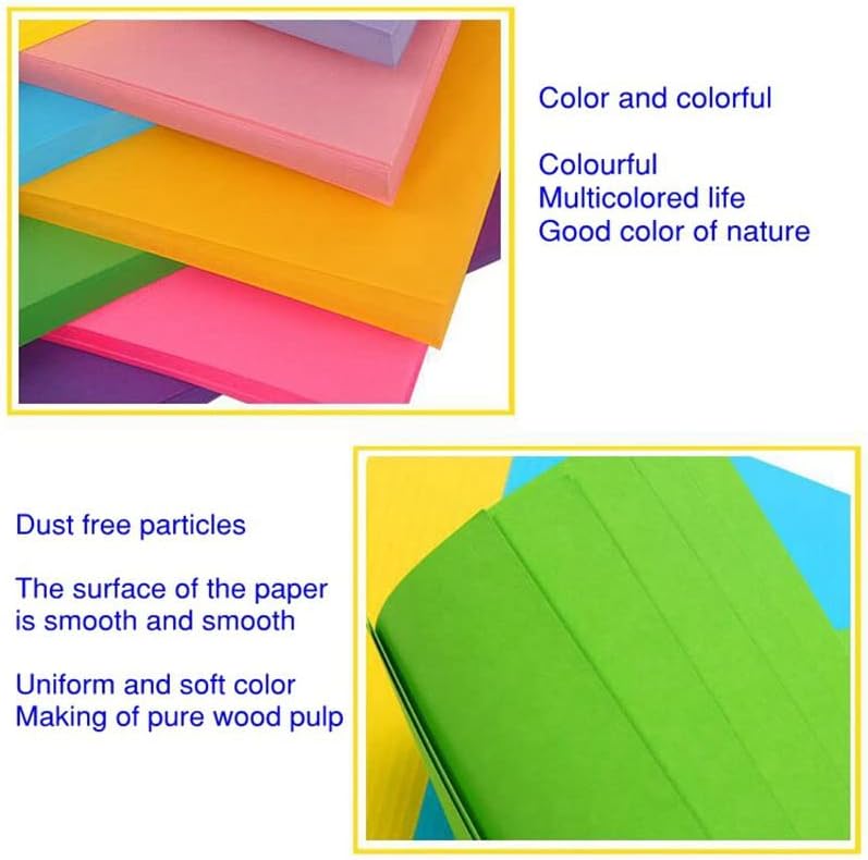 Origami Square Cardboard Large Double-Sided Color Paper Children&#