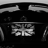 Windrestrictor - Wind Deflector for Convertible Compatible with 2012-2015 Mini Cooper Roadster (2-Seater)- Laser-Etched Design - Option 1