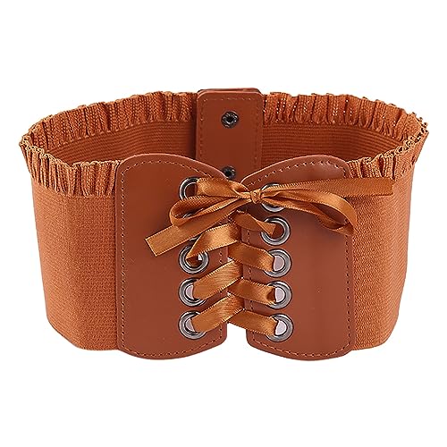 DACONGMING Women Skinny Leather Belt Classic Solid Color Alloy Tu...