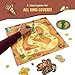 LoveDabble Board Game - Dino Discovery - Strategy Game for All Ages, Travel Game for All Ages
