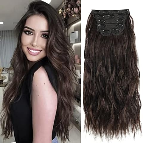 Fashion Line 6PCS Clip-in Hair Extensions Cover