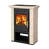 Thorma Kachelofen | Borgholm cappuccino Keramik | 7 kW