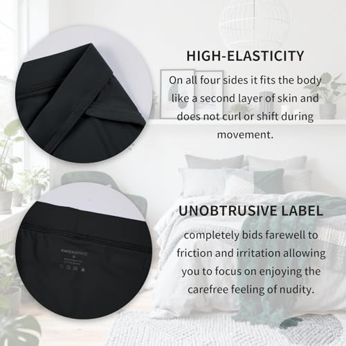 KAREN SPACE Mens Underwear Men's Bikini Underwear Ice Silk Fabric Comfortable Breathable2