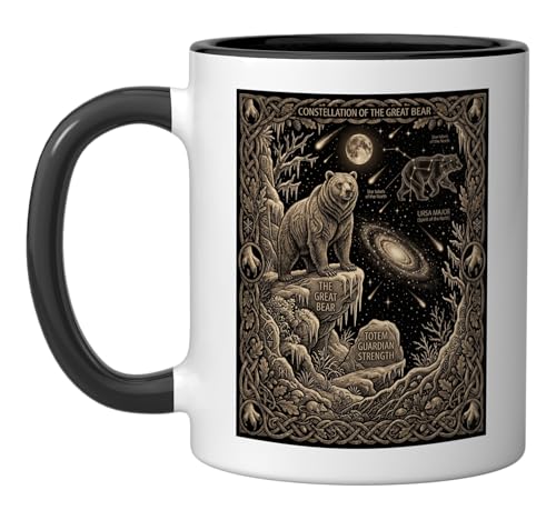 Taza Cerámica Constellation Ursa Tarot 11 Onzas miniatura 1