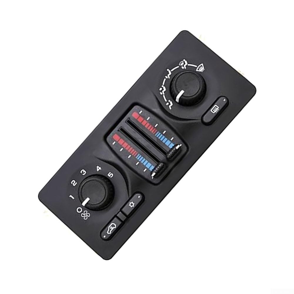 Módulo de control de calentador de aire acondicionado 599-210XD ABS negro reemplazo compatible con Escalade para Silverado para Tahoe para Suburban para Yukon para Sierra 2003-2006