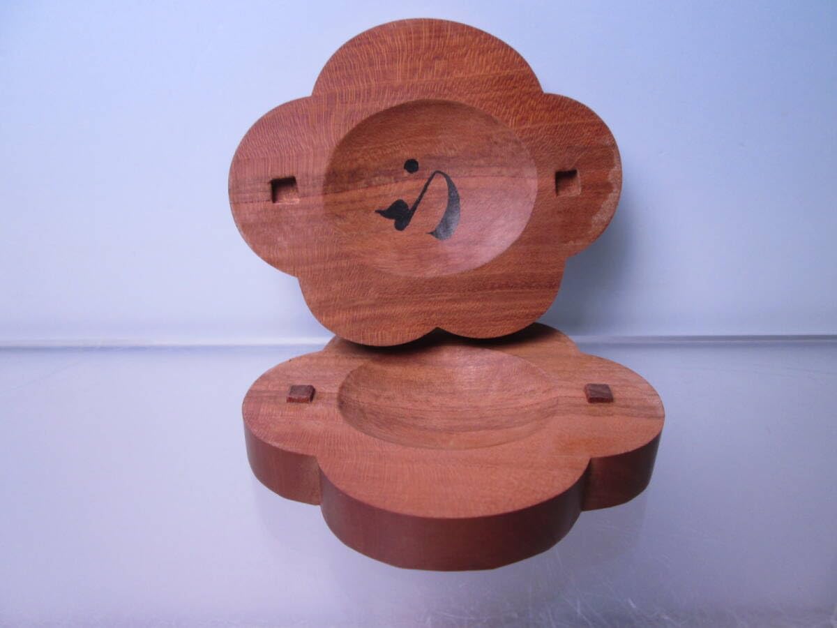 ☆茶道具 『梅花香合』大宰府天満宮御神木にて 久田宗也(尋牛斎)