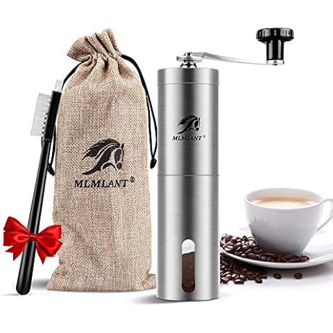 MLMLANT Molinillo de café manual de acero inoxidable Cover