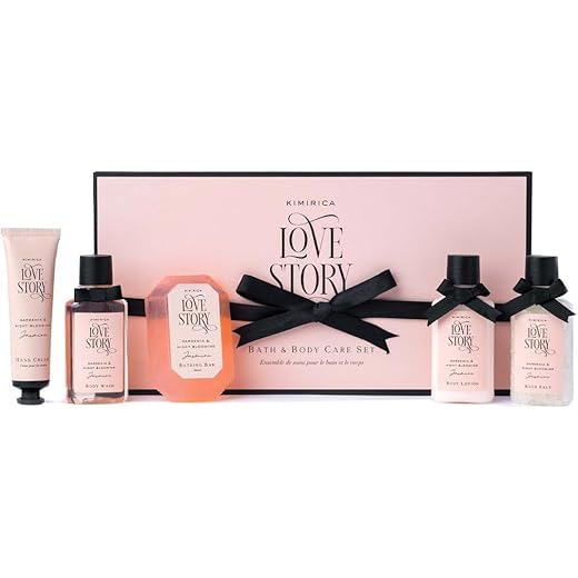 Kimirica Love Story Bath & Body Gift Set Pack of 5