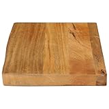 Chaque pièce est unique : grâce à des variations naturelles de grain et de couleur, vous obtenez un produit exclusif. La table est livrée dans un emballage soigné, de sorte que le plateau de table arrive en toute sécurité – Parfait comme cadeau pour les amateurs de design.