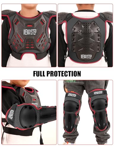 Rodilleras espinilleras coderas y protector de pecho contra impactos 5