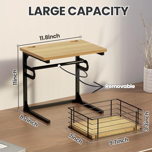 Soporte de etiquetas de madera con 30% de descuento en Amazon