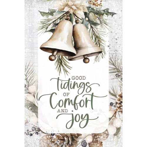 DEXSA Good Tidings Wood Frame Wall Plaque 4