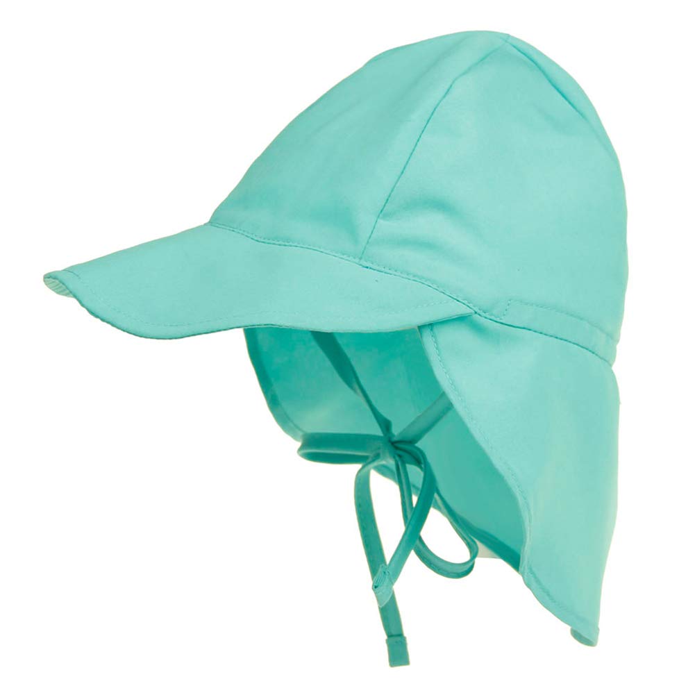 Happy Cherry Bebé Sombrero de Sol con Protección de Cuello para Niños Niñas Verano Infantil Gorra Ajustable para Playa Viajes Al Aire Libre Hat de Protección Solar - 3 Meses-5 Años