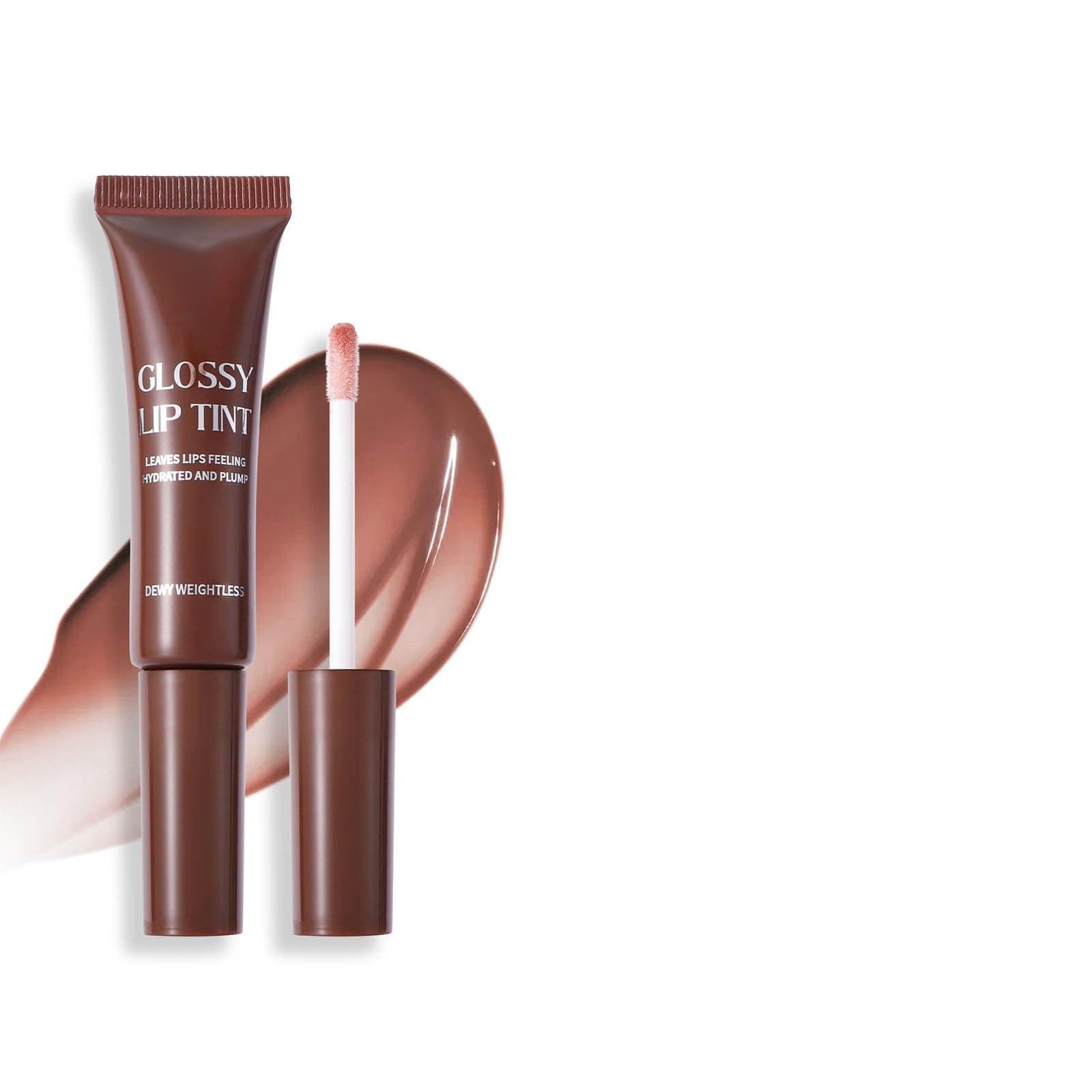 Lip Gloss For Women Clear Tinted Gloss Long Lasting Shine Lip Gloss Glossy Lip Balm 12 5ml