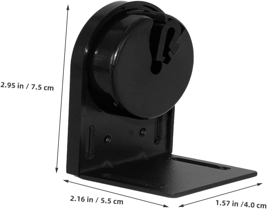 DOITOOL 3sets Roller Blind Replacement Bracket Curtain Installation Support for Home Use Easy to Install for Living Room Bedroom Office Decor