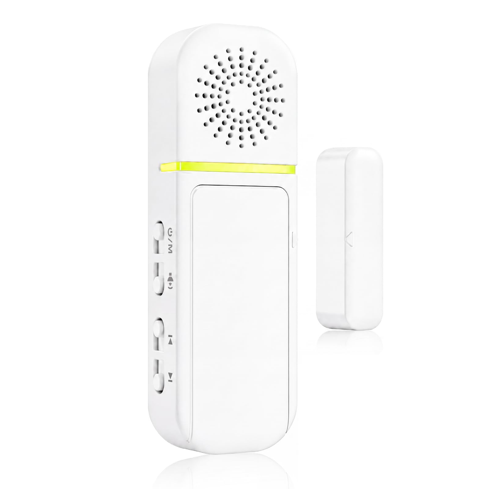 Door Alarms/Chimes When Opened, Instant or Delay (30s/1/2 Min), 1 Sensor