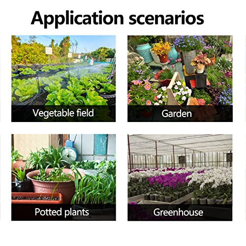 CUWELT 30Stk Pflanzenschilder Plastik, 30 cm T-Typ Kunststoff Kräuterschilder Wasserfest, Weiß Pflanzschilder zum Beschriften für Baumschulen Pflanzen Zierpflanzen Blumen Gemüse Garten