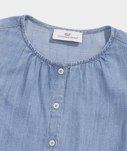 vineyard vines Girls' Evie Chambray Top4