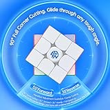 GAN 3x3 Speed Cube, 356 R S 2 Magic Cube Stickerless Smooth Turns,Wing-Shaped Core 2.0/90° Corner Cutting/GES Pro+/Tension Adjustable, 356RS Upgraded Version - Image 5
