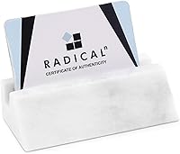 Vista 7 de Radicaln Tarjetero de mármol de ónix verde de 4 pulgadas, hecho a mano, para escritorio de oficina, perfecto para tarjetas de identificación