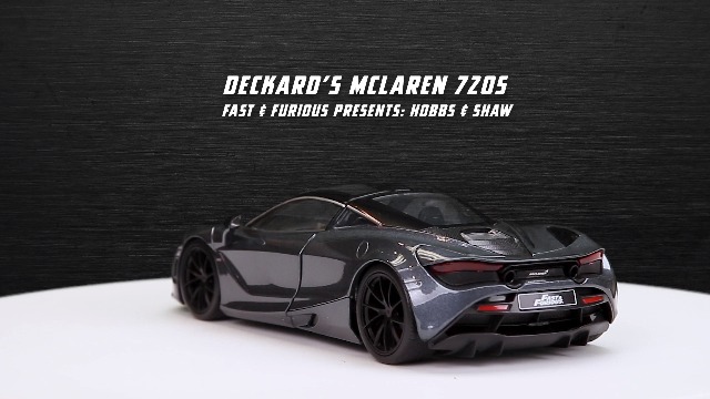 1:24ワイスピ SHAW&#39;S MCLAREN 720S Amazon.com: Jada Fast & Furious Shaw's McLaren 720S 1:24 Die