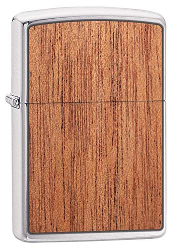 Encendedor Zippo Woodchuck Mahogany de Bolsillo miniatura 1