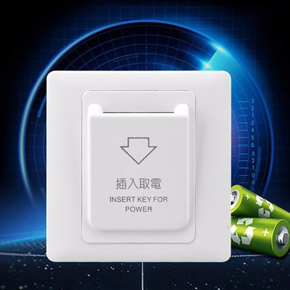 Interrupteur à Carte Magnétique Zunedhys - Lot De 10 + 30 Cartes | Pour Hôtels, économie D'énergie