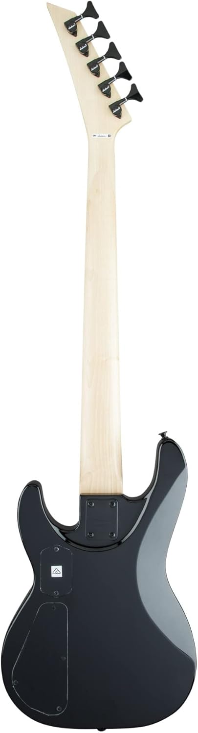 Jackson JS Series 5-String Concert Bass JS3VQ, Transparent Red Burst, Amaranth Fingerboard