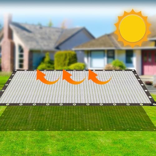 Tissu d'ombrage réfléchissant isolant contre la chaleur