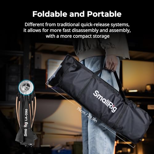 Smallrig 4633 35"/90Cm Softbox La-O90 Quick Release Octagon Soft Box thumb #4