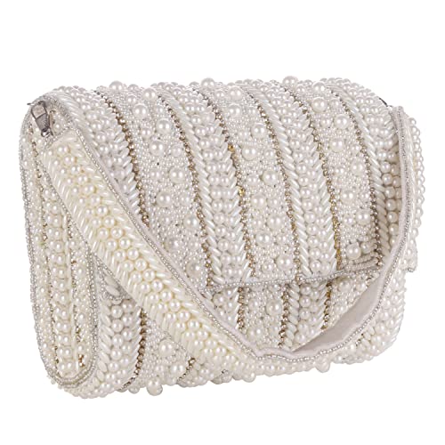 Image of SWISNI Stylish Allover Clutch Bag For Party, Wedding II Women's Traditional Designer Clutch For Women & Girls