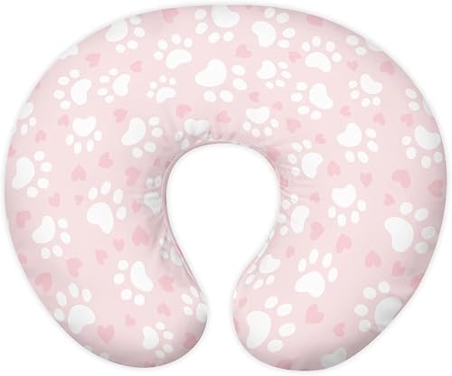 Vista 16 de Funda para tumbona con estampado de leopardo, funda de almohada para lactancia materna para bebé, niña, niño, funda de almohada de repuesto