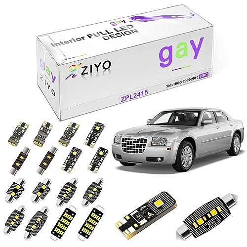 Kit de luces LED interiores ZIYO para Chrysler 300 2005-2010