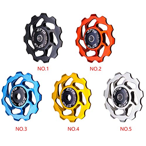 Guia desviador MTB bicicleta roda traseira do rolamento de cerâmica polia Road Guia Ciclismo bicicle