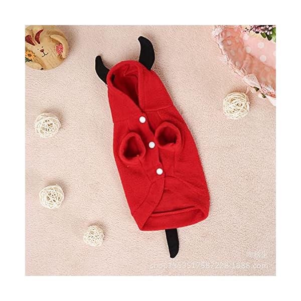 Binaryabc halloween pet clothes,halloween dog devil costume,halloween pets accessories(large) - image 5