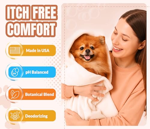 ALFIE'S CHOICE Puppy Shampoo and Conditioner Set | 16 fl oz Each | for Sensitive & Itchy Skin | Puppies, Adults & All Breeds of Dogs - Image 4